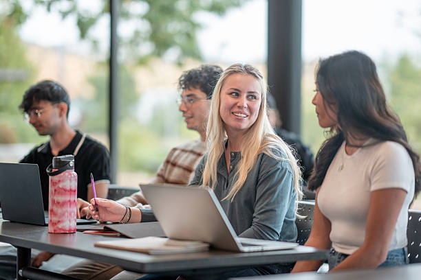 istock Diverse Group of Students Engaged in Collaborative Learning at a Modern Classroom 2232928852