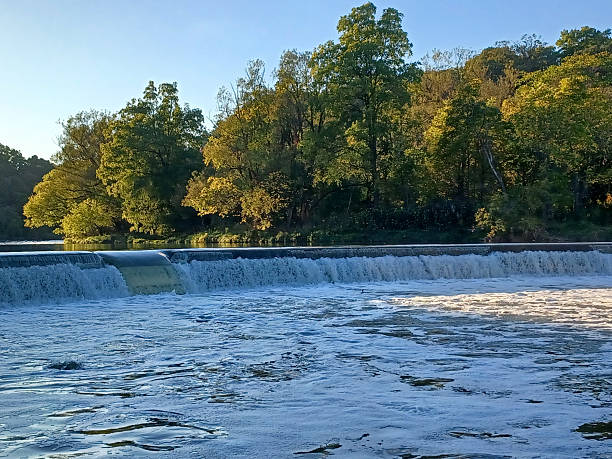 istock Golden hour at salmon cascade 2232931512