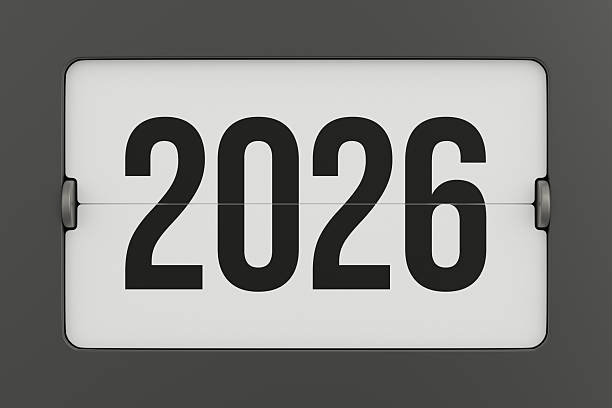 istock Flip black scoreboard 2026. 3D illustration 2232949787