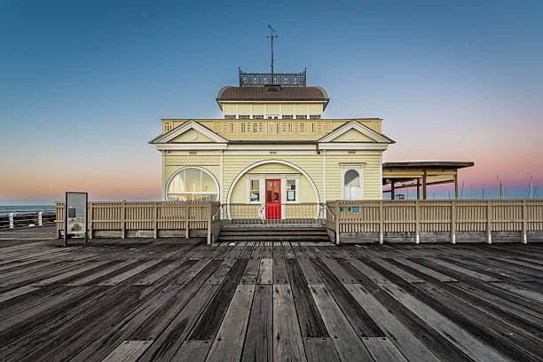 istock St Kilda Pier Pavilion at Sunrise, Melbourne 2232956265