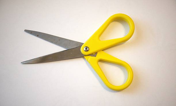 Scissors icon 3d rendering element