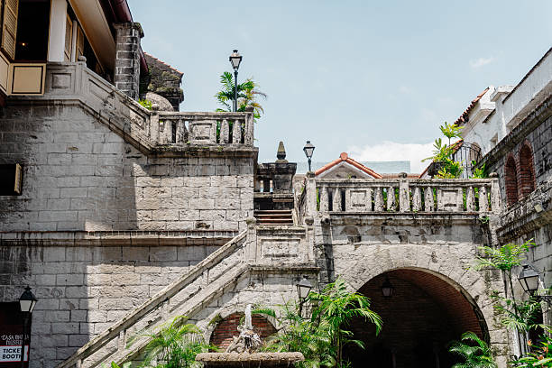 Photograph of Intramuros, Manila showcasing wide view of Intramuros courtyard.