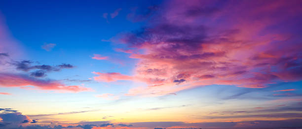 istock Sunset on the beach as horizon over the ocean landscape for background 2232977235