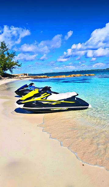 Scenic View of Cabbage Beach in Bahamas
