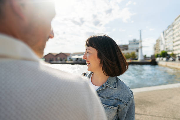 istock Romantic date on a Thessaloniki Pier 2232987786