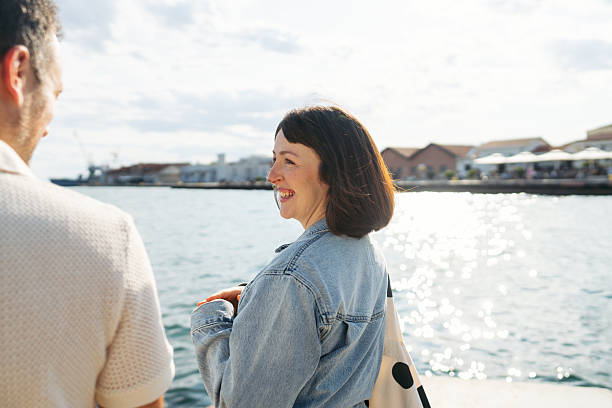istock Romantic date on a Thessaloniki Pier 2232988084
