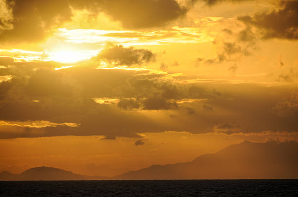 istock Sunset over the great barrier reef 2232996947