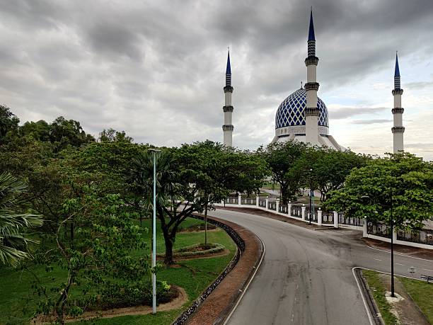 Blue Mosque, Shah Alam, Malaysia. Blue mosque or known as Sultan Salahuddin Abdul Aziz Shah mosque is the state mosque of Selangor.