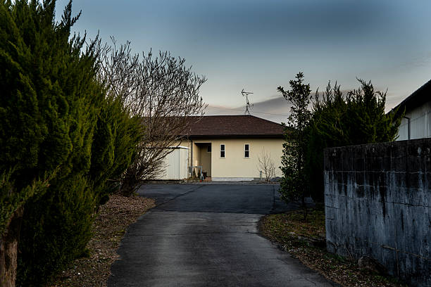 Stock photo of the exterior of a home in Northern California, along the coast in Pacifica.