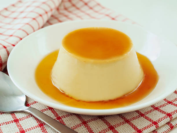 istock Delicious homemade creme caramel dessert 2233012730