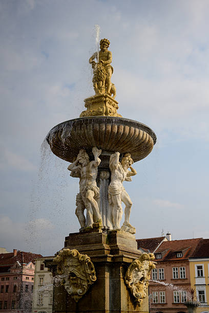 istock Samson Fountain in Ceske Budejovice 2233013133
