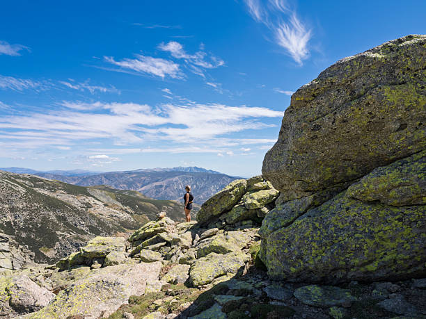 istock Mountain athlete in extreme terrain. Gredos Mountains 2233015966