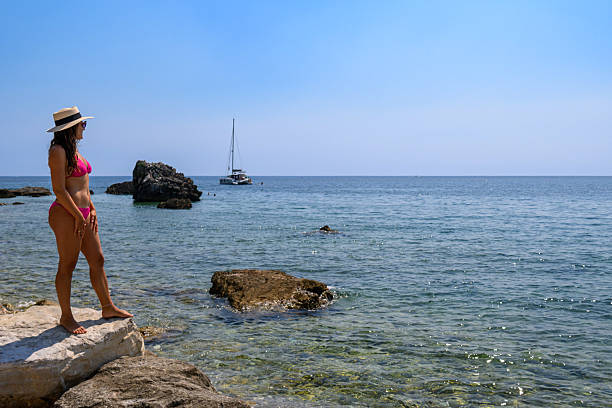 istock Summer Vacation at Jaz Beach, Budva, Adriatic Coast 2233027055