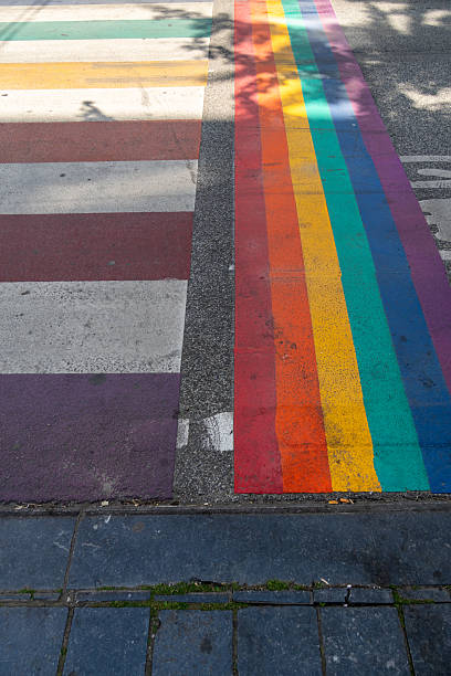 istock Rainbow Crossing in Brussels, Belgium 2233027820