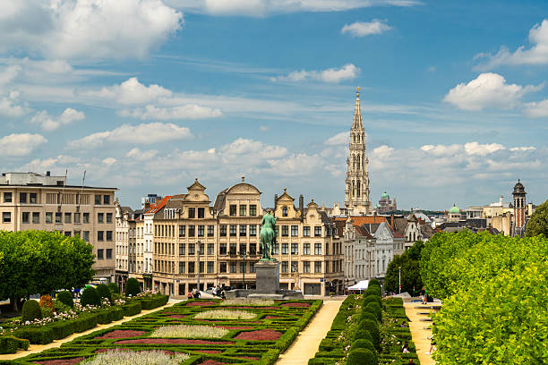 istock Mont des Arts on Sunny Day. Brussels, Belgium 2233028422