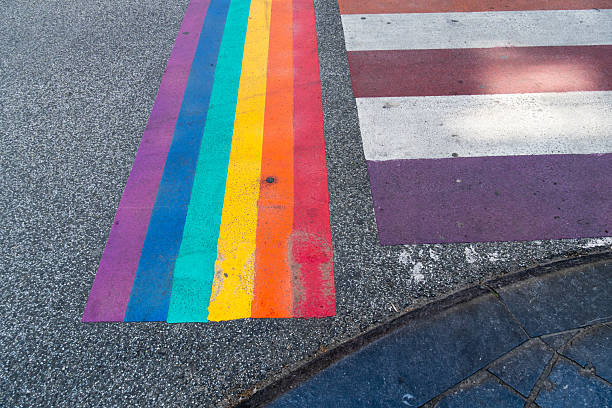 istock Rainbow Crossing in Brussels, Belgium 2233028899