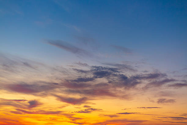 istock Colorful morning sky and clouds backdrop,Sunset sky for background or sunrise sky and cloud at morning. 2233030732