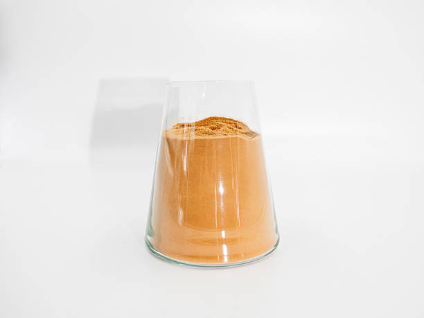istock Cork Powder in Transparent Glass Container 2233035425