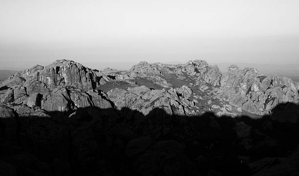 istock View of the rocky cliffs high in the mountains while the sun sets at nightfall 2233035446