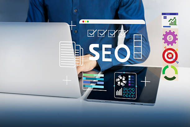 istock SEO Technology Concept The process of improving a website to be ranked higher in search results on search engines, targeting business groups, and improving the quality of the website. 2233039205