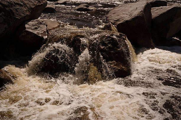 istock Closeup view of the rapids 2233039599