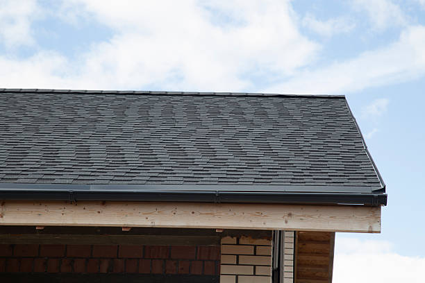 istock Soft roof. Modern roof for a house. 2233071015