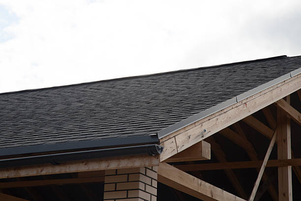 istock Soft roof. Modern roof for a house. 2233071020