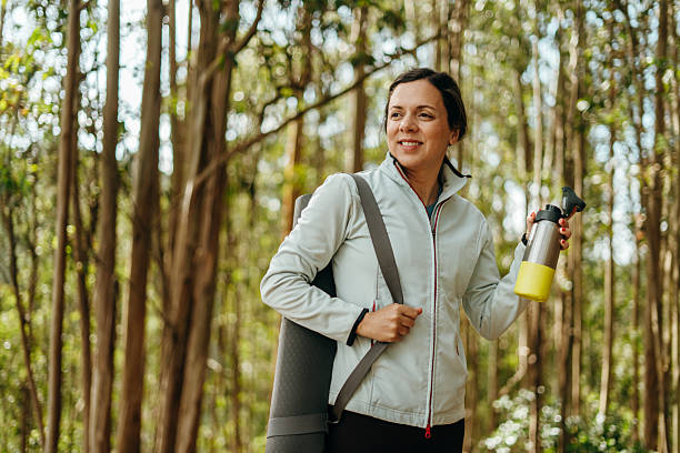 istock Yoga practice in the nature 2233073337