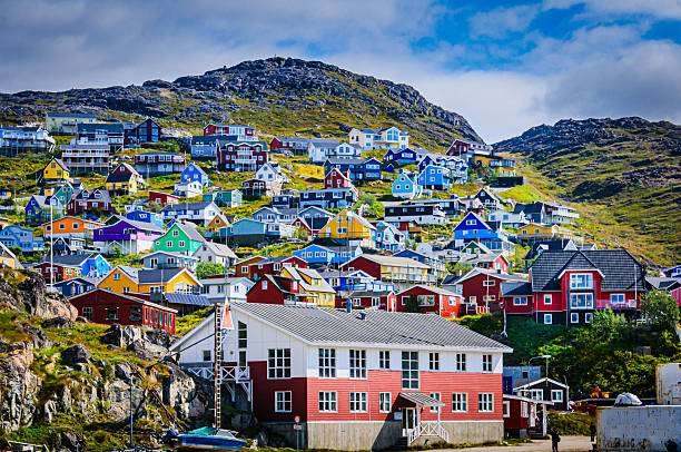istock Colorful Houses on a Hill 2233077128