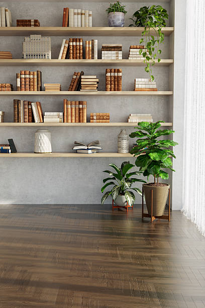 istock Large luxury modern bright interiors Living room mockup illustration 3D rendering image 2233077242