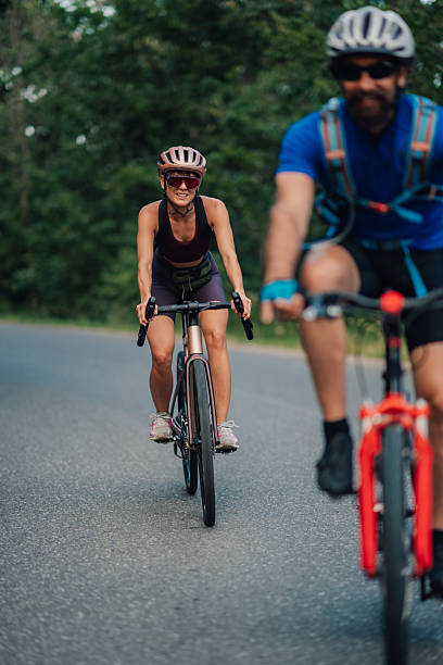 istock Cyclists enjoying a summer ride on their bicycles 2233083305