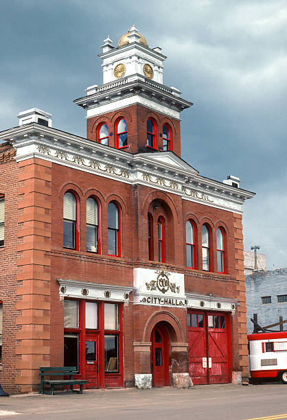 Cripple Creek CO City Hall - 1984. Scanned from Kodachrome 25 slide.