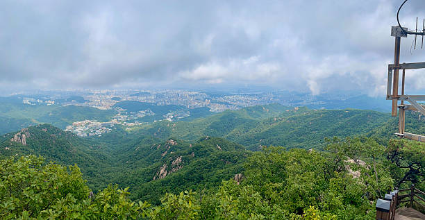 Gwanaksan Mountain Yeonjudae Hermitage, Seoul Korea. 서울 관악산 연주대 과천