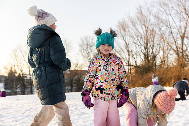 istock School Kids Let Loose on a Snowy Day 2233087352