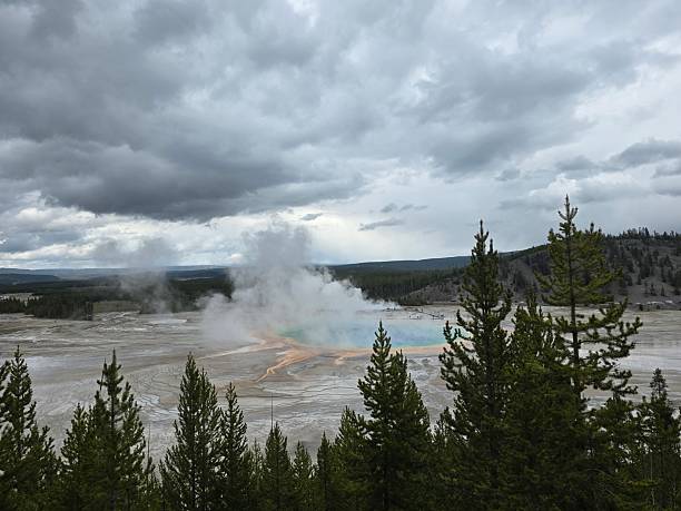 istock Grand Prismatic Overlook 2233095837