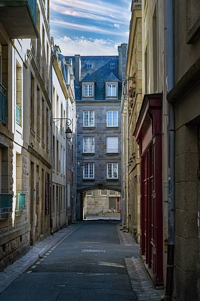 istock Saint-Malo, in Brittany, old houses 2233102593