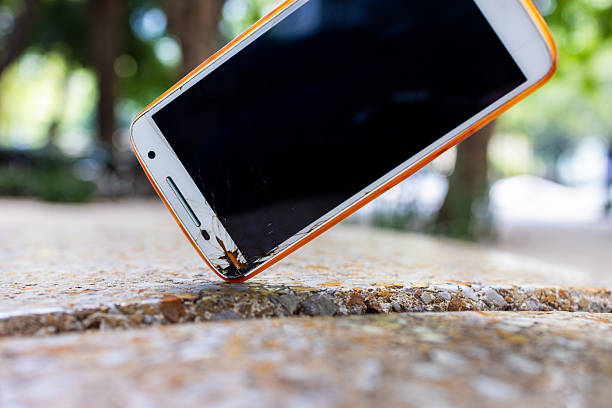 istock Detail of a broken cell phone 2233104599