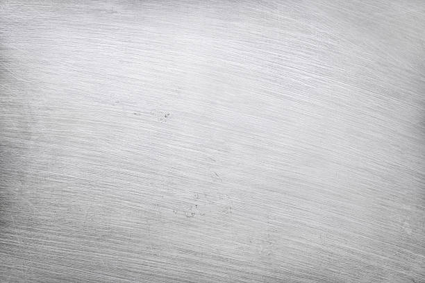 istock texture of old aluminum metal with scratch for background. 2233105913