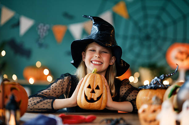 istock Girl is celebrating Halloween 2233108267