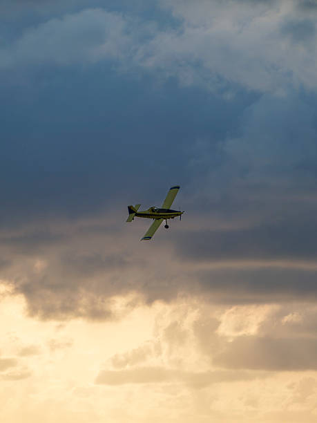 istock Crop duster spraying crops in the Ebro Delta 2233110729