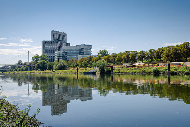istock Mannheim city with river Neckar, Germany 2233111757