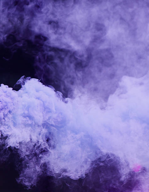istock A purple smoke cloud with a blue tint 2233115449