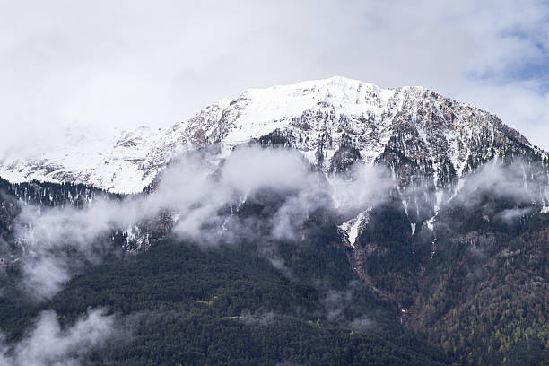 istock Snowcapped mountain peak of spanish pyrenees. 2233116886