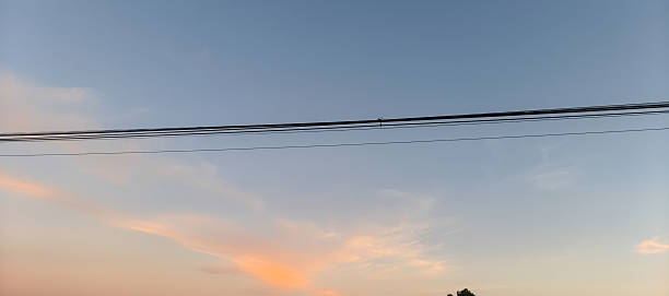 istock the view of the sky approaching evening and night 2233117488