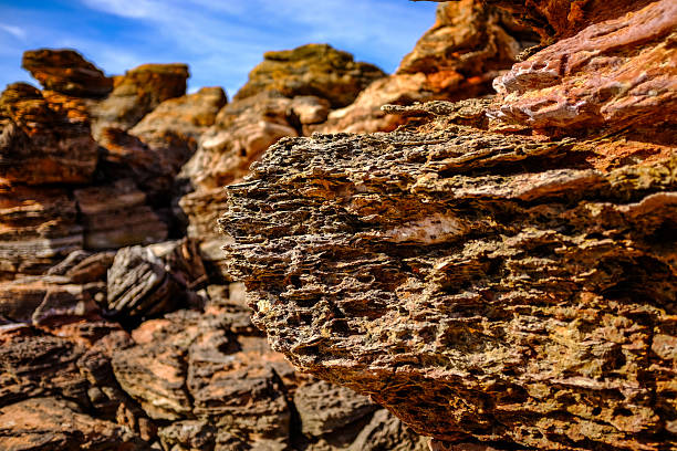 istock Dramatic coastal rock formations at Gantheaume Point, Broome, Western Australia 2233117641