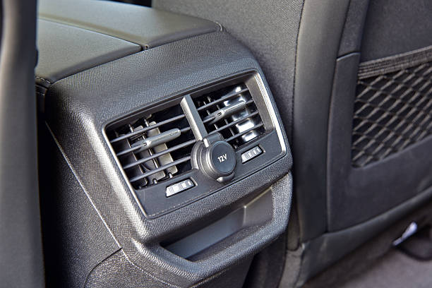 istock Ventilation hole in a luxury passenger car for rear sets 2233120643