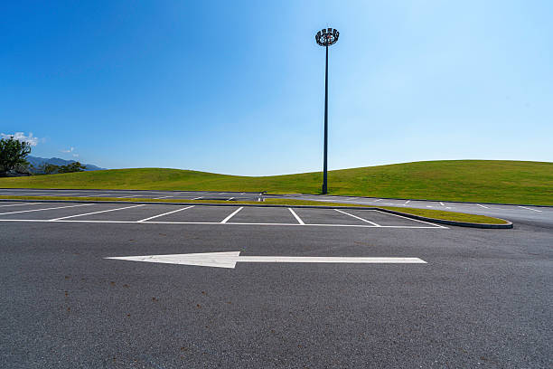 Parking lot traffic sign