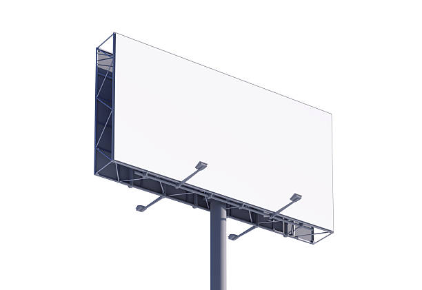 istock Outdoor Billboard Isolated On White Background 2233131607