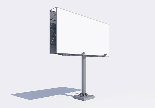 istock Outdoor Billboard Isolated On White Background 2233132188