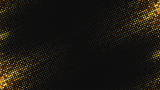 Abstract dotted pattern with tonal gradation.